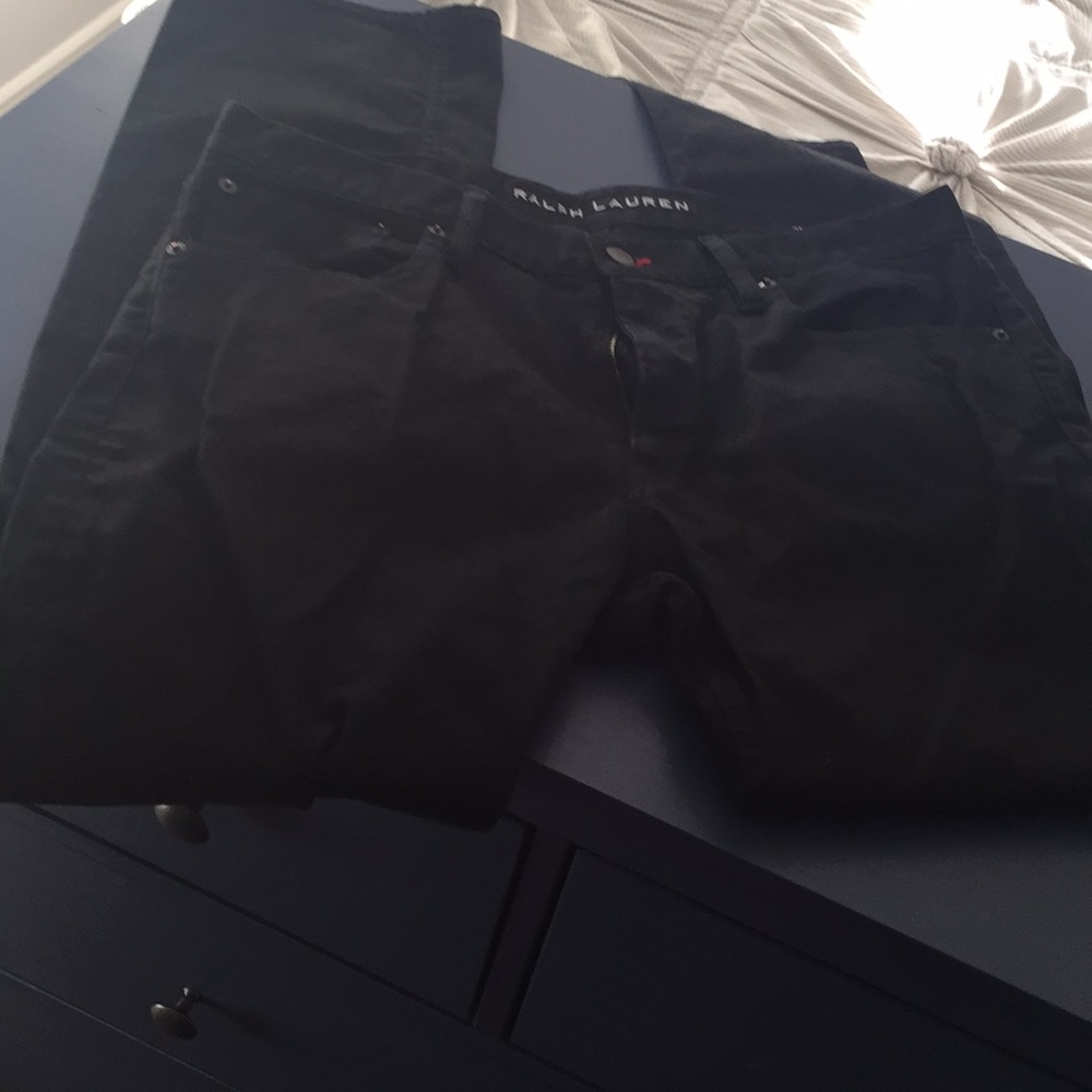 Ralph Lauren black lightweight jeans
